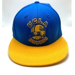 UCLA Bruins (Rare) Adidas Wool Hat Blue Design SnapBack (OSFM) Pre-Owned